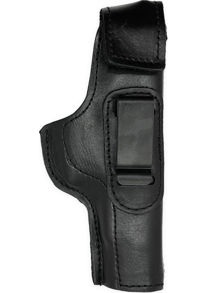 Savage Cırtlı Maşalı Napa Deri Tabanca Kılıfı Glock 43