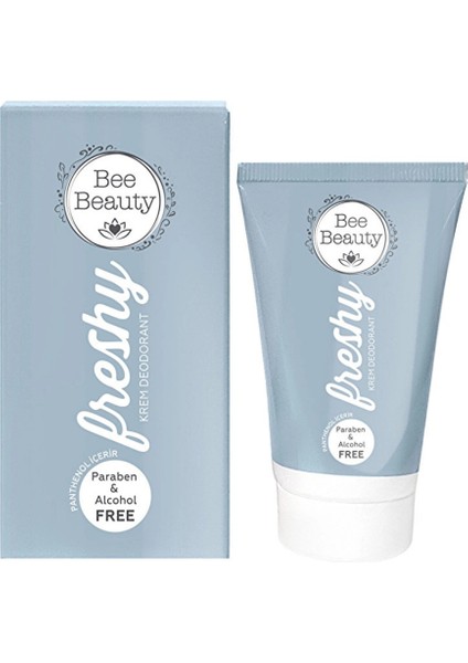 Alkol ve Paraben İçermeyen Krem Deodorant 35 ml Gri