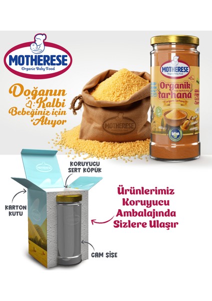 Organik Tarhana 400gr - Organik Bebek Tarhanası 400gr - Tarhana 400gr