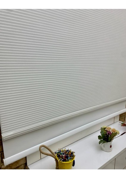 Çift Mekanizmalı Zincir Desenli Tül Stor Perde fiyatları