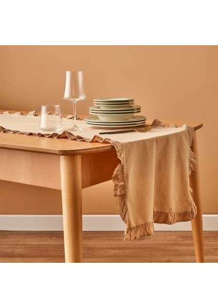 Pamuk Elegance Runner Bej (50 x 150 cm )