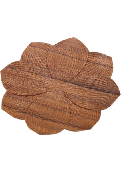 Ahşap Tabağı Yemek Meyvesi Lotus Için Icı Tepsisi (Yurt Dışından)