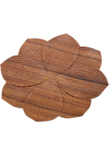 Ahşap Tabağı Yemek Meyvesi Lotus Için Icı Tepsisi (Yurt Dışından)