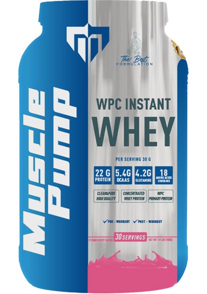 Wpc Instant Whey Çilek 900 gr
