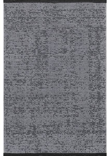 Paradis Halı Yıkanabilir Gri Renk Pixel Model Şönil Kilim