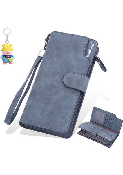 Erkek Cüzdan Moda Çoklu Kart Yuvası Fermuar Toka Clutch (Yurt Dışından)