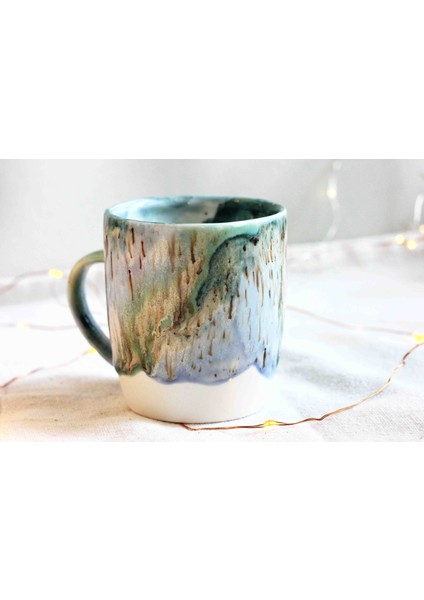 El Yapımı Stoneware Kupa