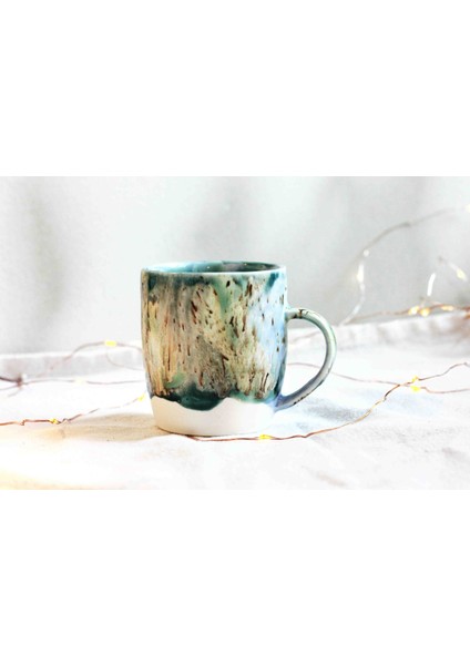 El Yapımı Stoneware Kupa