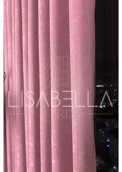 Fon Perde - Lisabella Lüks Kadife Dokulu Seri