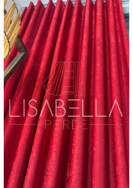Fon Perde - Lisabella Lüks Kadife Dokulu Seri