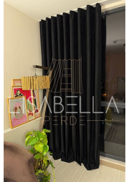 Fon Perde - Lisabella Lüks Kadife Dokulu Seri