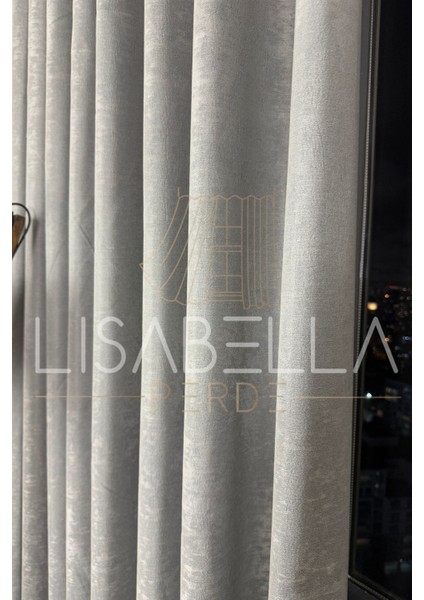 Fon Perde - Lisabella Lüks Kadife Dokulu Seri
