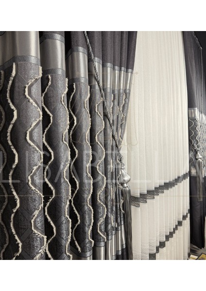 Luxe Harmony Pano Fon Perde– 1/2,5 Yoğun Pile (Tek Kanat)