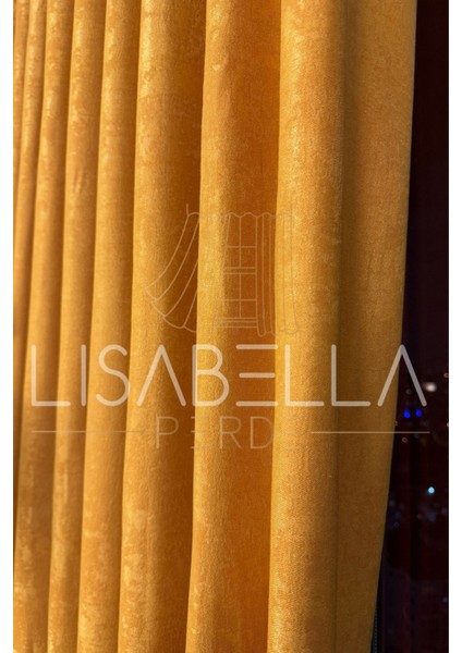Fon Perde - Lisabella Lüks Kadife Dokulu Seri