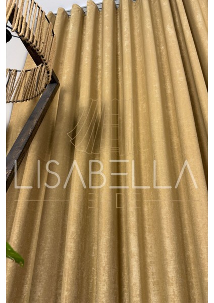 Fon Perde - Lisabella Lüks Kadife Dokulu Seri