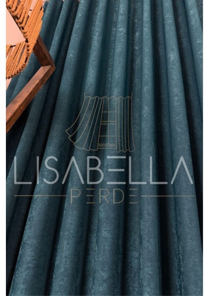 Fon Perde - Lisabella Lüks Kadife Dokulu Seri