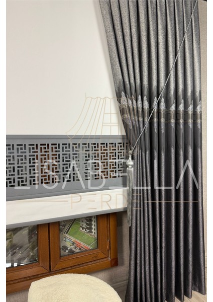 Platinum Luxe Pano Fon Perde – 1/2,5 Yoğun Pile (Tek Kanat)