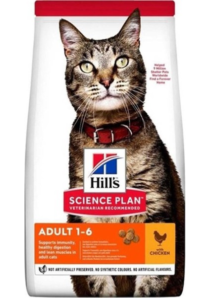 Hills Adult Tavuklu Yetişkin Kedi Maması 3kg