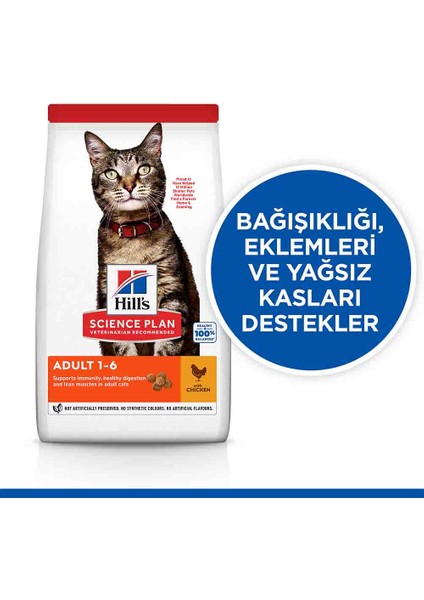 Hills Adult Tavuklu Yetişkin Kedi Maması 3kg fiyatları