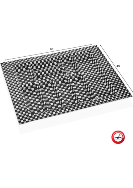 Eco Modül Kaşıklık Damalı 66 X 49 Cm