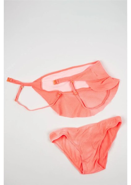 Kız Çocuk Nar Çiçeği Bikini Takımı fırsatları