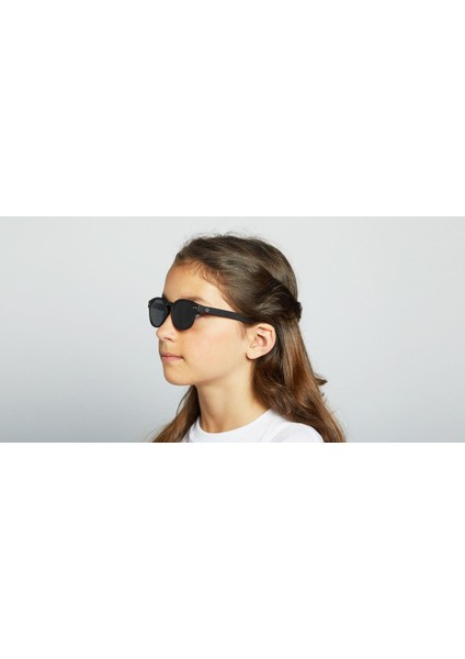 Izipizi Sun Junior #C Black 5-10 Yaş - Siyah Çocuk Güneş Gözlüğü modelleri