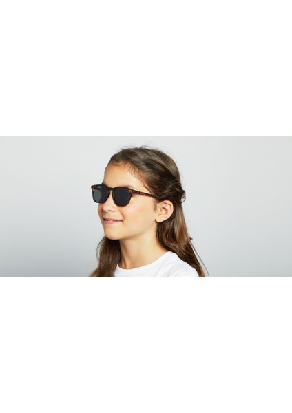 Izipizi Sun Junior #E Tortoise 5-10 Yaş - Kahverengi Çocuk Güneş Gözlüğü modelleri