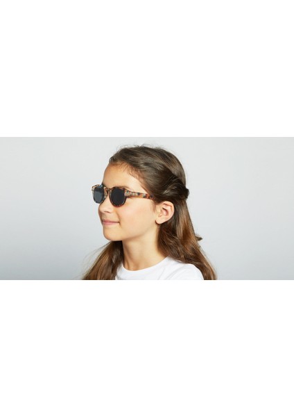Izipizi Sun Junior #C Blue Tortoise 5-10 Yaş - Kahverengi/Mavi Çocuk Güneş Gözlüğü modelleri