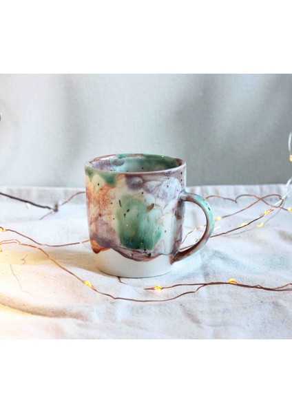 El Yapımı Stoneware Kupa