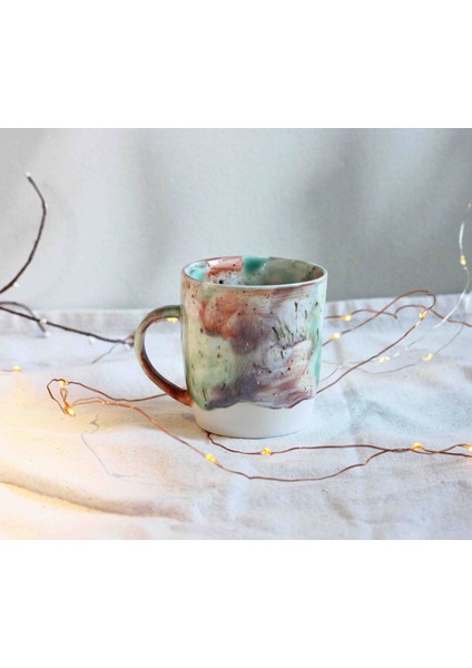 El Yapımı Stoneware Kupa