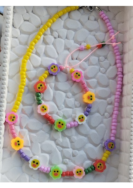 Kumboncuk, Fimo Figürlü Çocuk Kolye ve Bileklik
