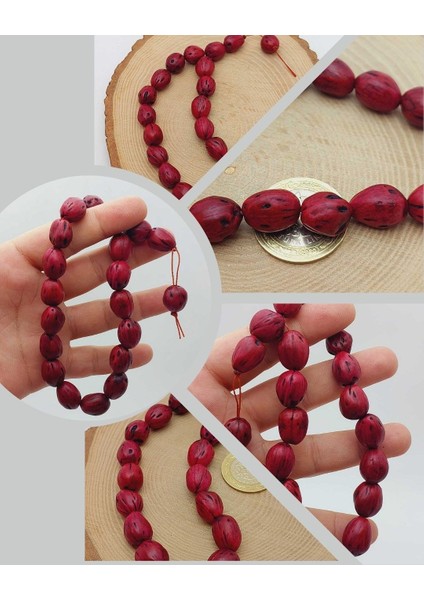 Andız Ağacı 17LIK Efe Tesbih 13*13MM (56090)