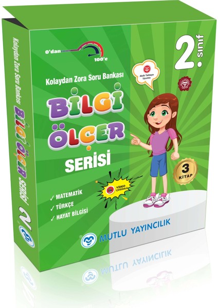 Kolaydan Zora Bilgi Ölçer Soru Bankası 2. Sınıf Set ( Yeni Ürün)