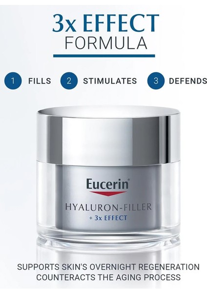 Hyaluron-Filler + 3x Effect Gece Kremi 50ML