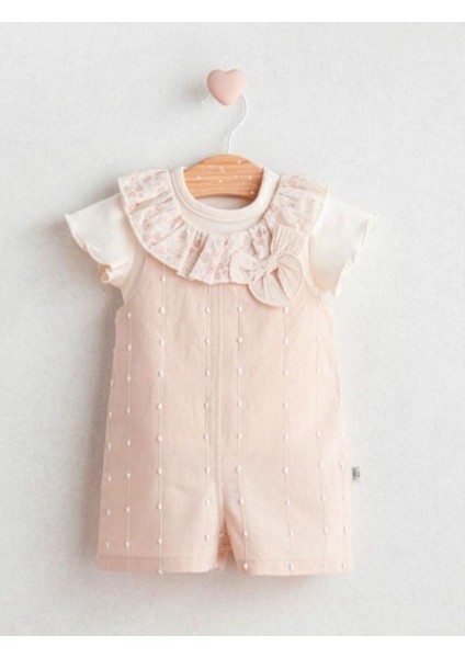 Kız Bebek Çiçek Baharı Salopet