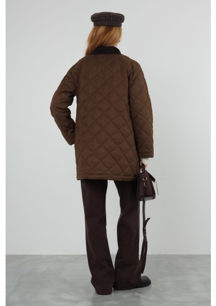 Süet Kapitone Mont Koyu Taba indirimleri