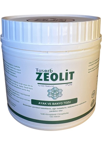 Zeolit Ayak ve Banyo Tozu 500GR