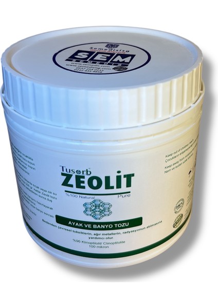 Zeolit Ayak ve Banyo Tozu 500GR