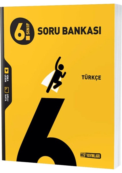 6. Sınıf Türkçe Soru Bankası / Kolektif / Hız Yayınları / 9786258394344