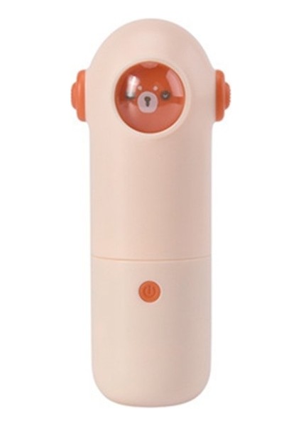 2000MAH El Taşınabilir Mini Fan USB Şarj Edilebilir Fırçasız Sessiz Küçük Masa Fanı Güç Bankası Açık Hava Soğutucu Oda Açık Kahverengi (Yurt Dışından)