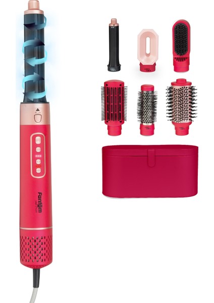 Hair Styler Sk 1600 Saç Şekillendirici Nar Çiçeği Kırmızı