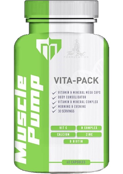 Vita-Pack Vitamin Mineral 60 Kapsül