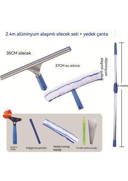 Cam Temizleyici Seti (Yurt Dışından)