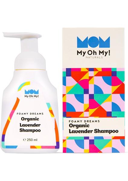 My Oh My Naturals! Organic Foamy Dreams Lavender Shampoo | Organik Köpük Çocuk Şampuanı