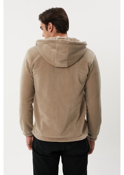 Esw 2780 Kapşonlu Fermuarlı Tüylenmez Polar Sweat Ceket indirimleri