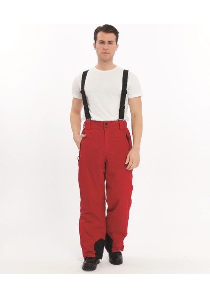 Erkek Kayak Pantolon-Kırmızı