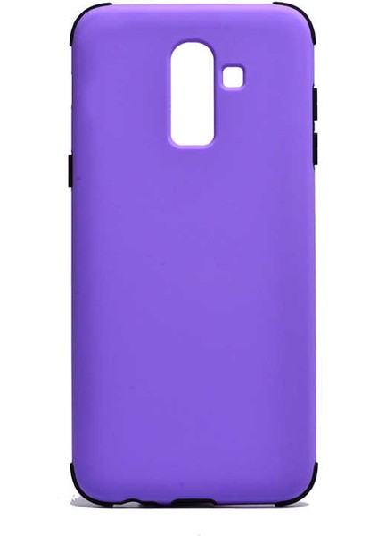 Galaxy J8 Uyumlu Kılıf Airbag Darbe Önleyici Mat Sert Özel Tasarım Fantastik Kapak