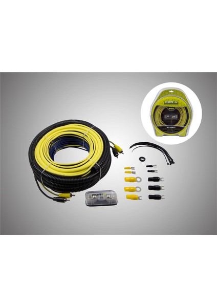 Xy-6kit-Kaliteli-Profesyonel-Bakır Oranı Yüksek 6ga Full Tesisat Kablosu