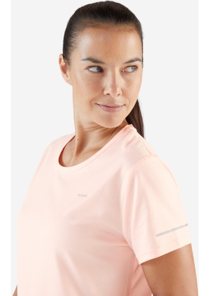 Kiprun Kadın Koşu Tişörtü - Pembe - Kiprun Run 500 Dry indirimleri