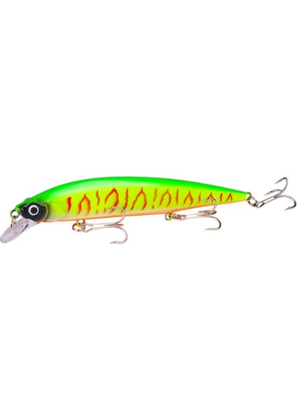 Gerçekçi Wobbler Balıkçılık Cazibesi 3D Gözler 14CM/20G Minnow Yapay Sert Yem 1 Adet Balıkçılık Yüzen Cazibesi ile Kancalar Maket Balıklar Suni Yemler